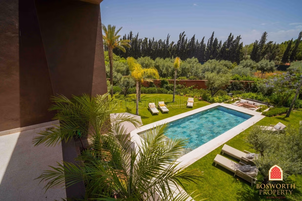 Architect's luxe villa te koop in Marrakech