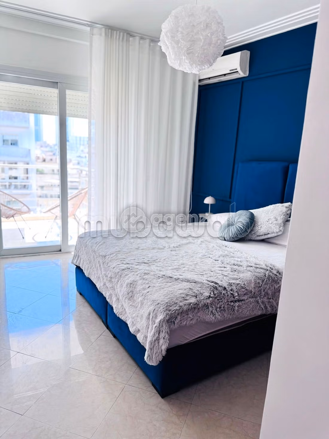 Appartamento in affitto 80 m², 2 camere Ziraoui Casablanca