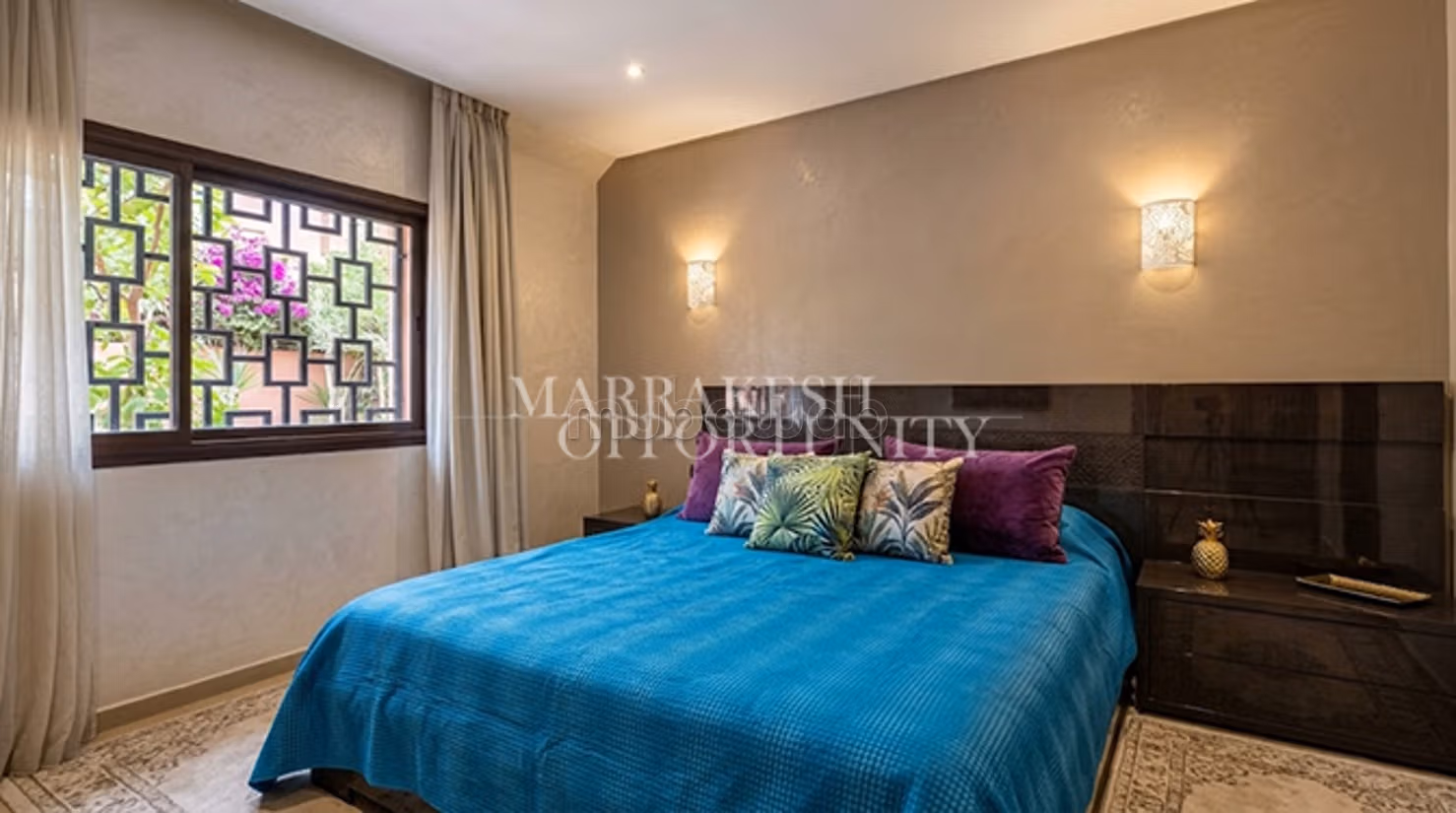 Ground floor apartment for rent in Agdal