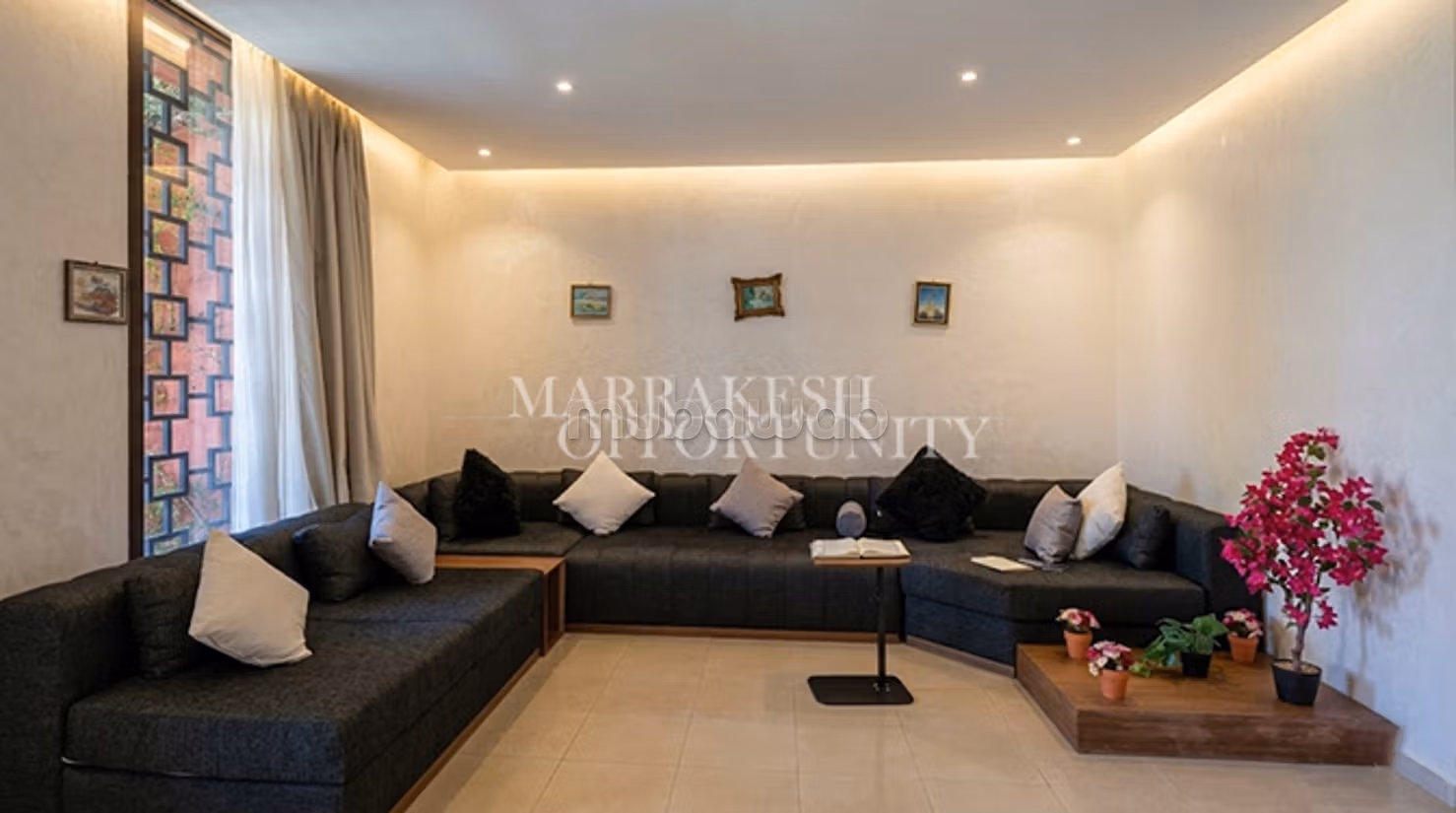 Ground floor apartment for rent in Agdal