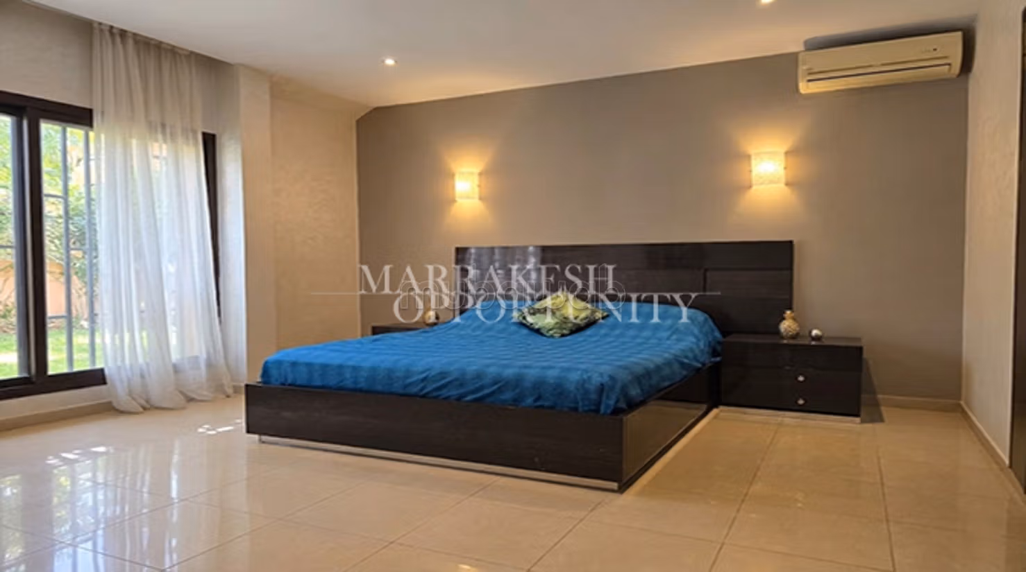 Ground floor apartment for rent in Agdal