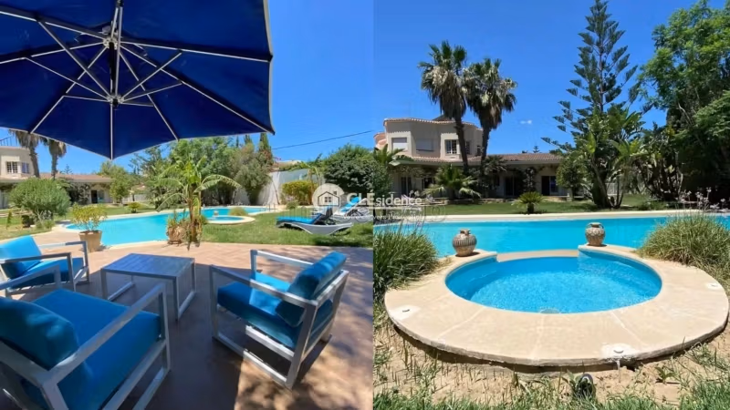 Villa s6 con piscina in affitto