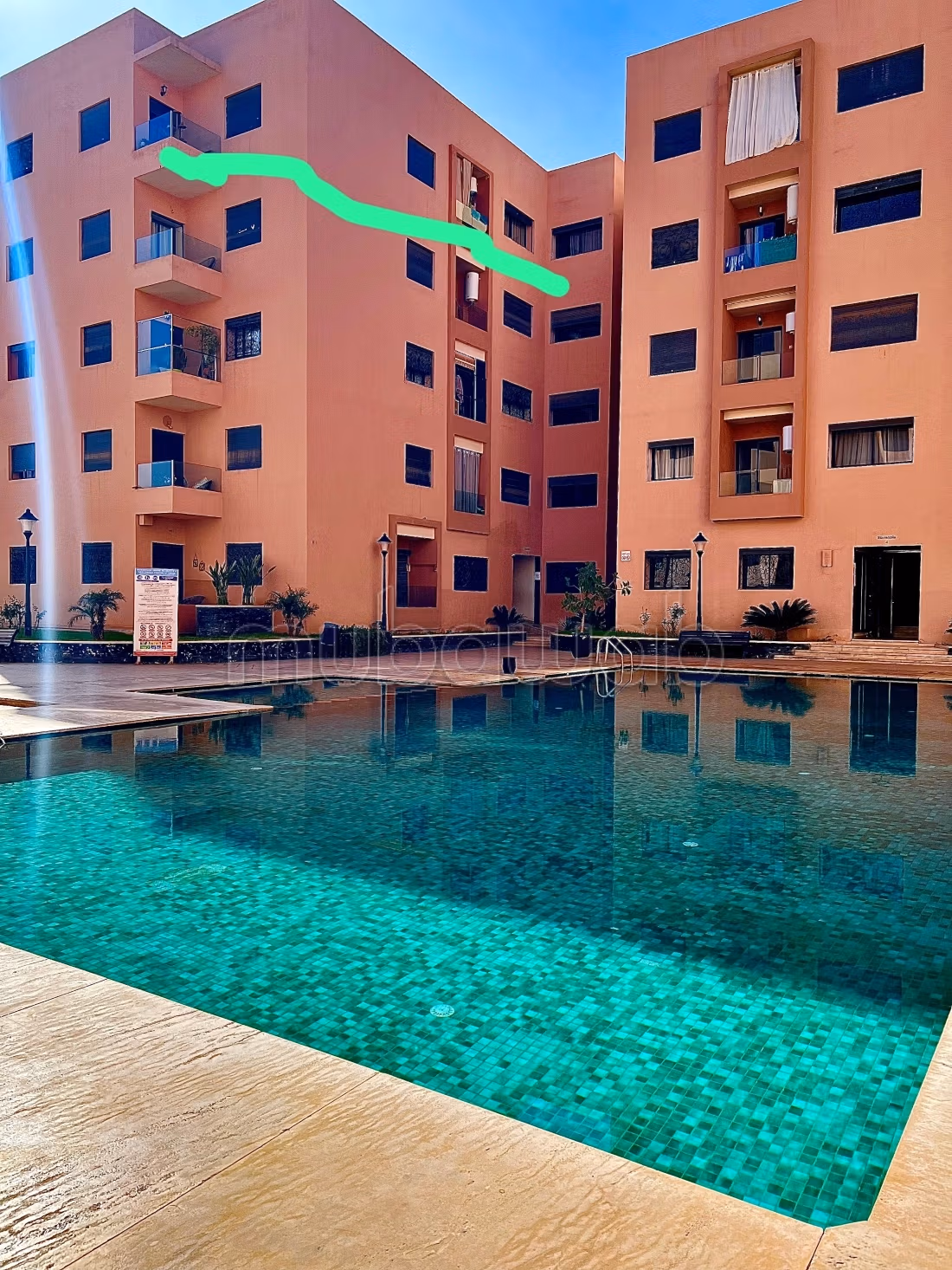 High Standing Apartment with 3 Bedrooms for Rent