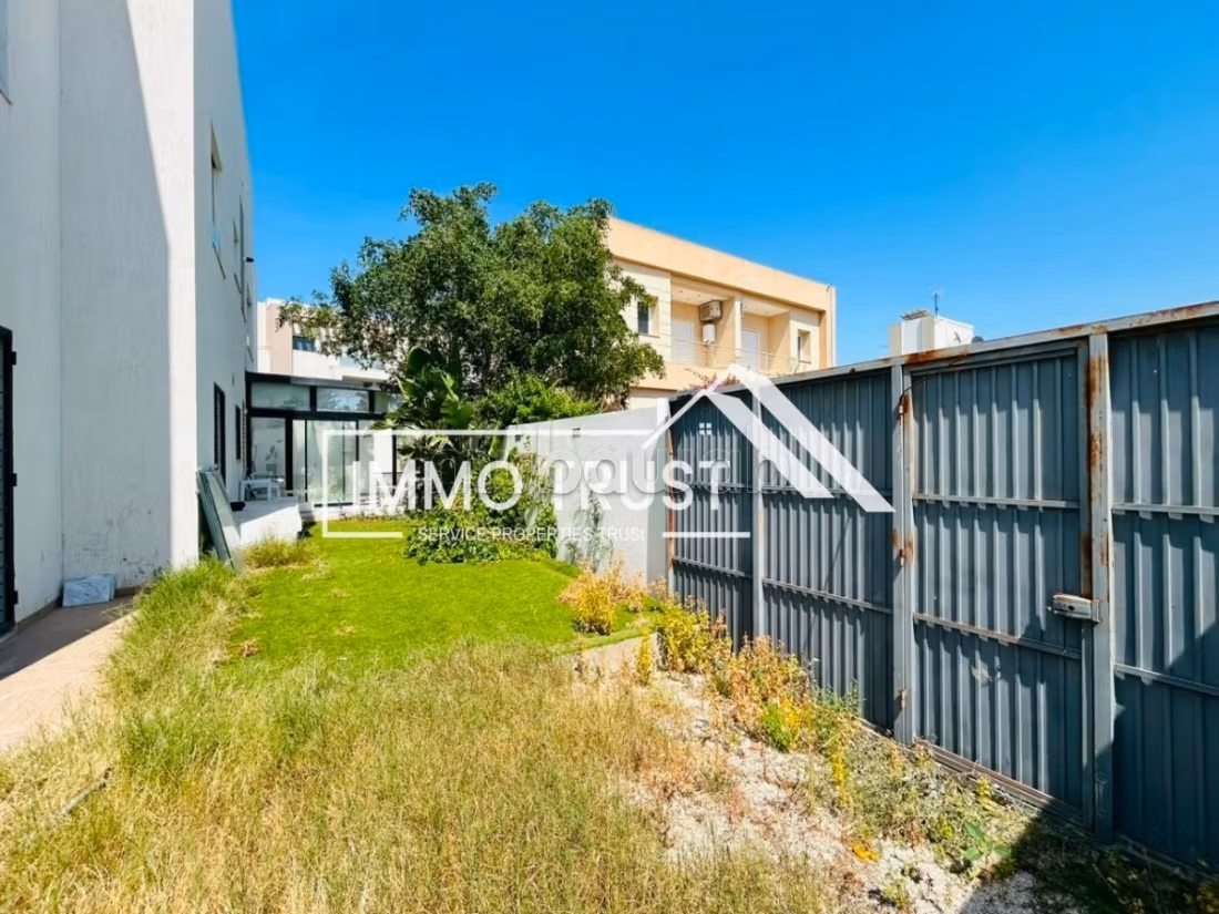 S2 Apartment with garden in La Soukra