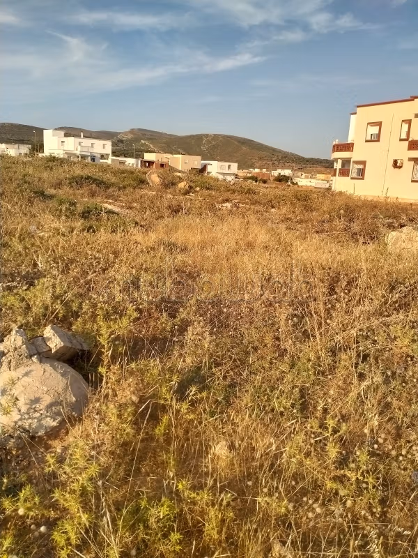 500 m2 à el Haouaria sur 3 façade