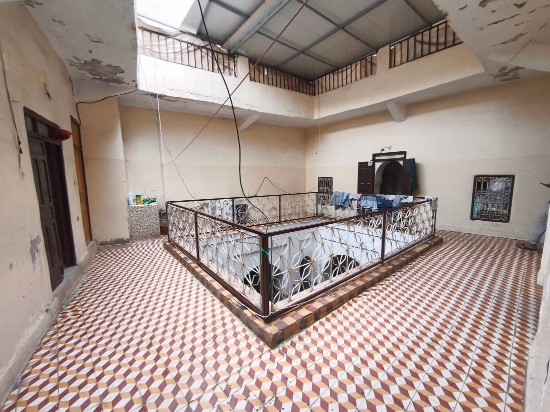 Tres beau riad ancien de 190 m2 au sol 
medina nord