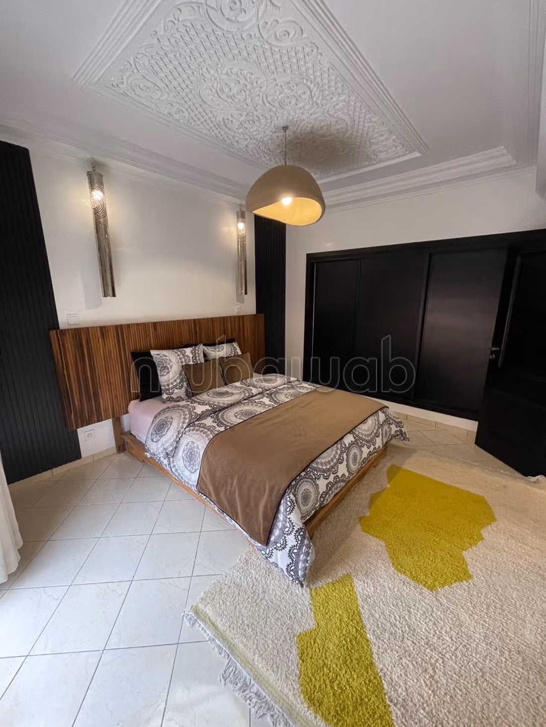 Location d'un appartement HAUT STANDING à Guéliz. 1 belle chambre. Bien meublé — 3