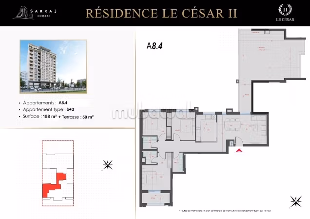 Appartamento S3 158m² in vendita – Sahloul Sousse