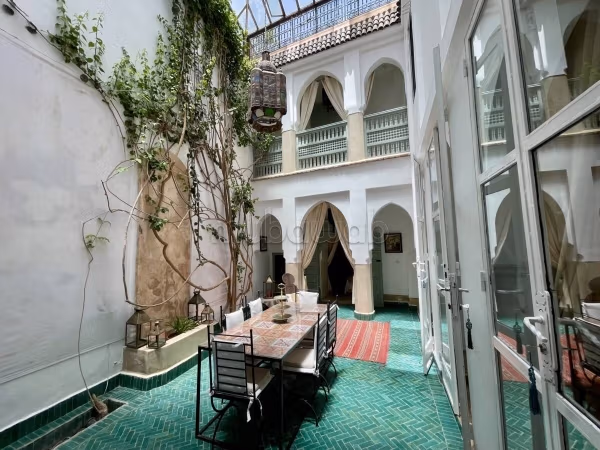 Gerestaureerde geregistreerde riad te koop – Dar El Bacha