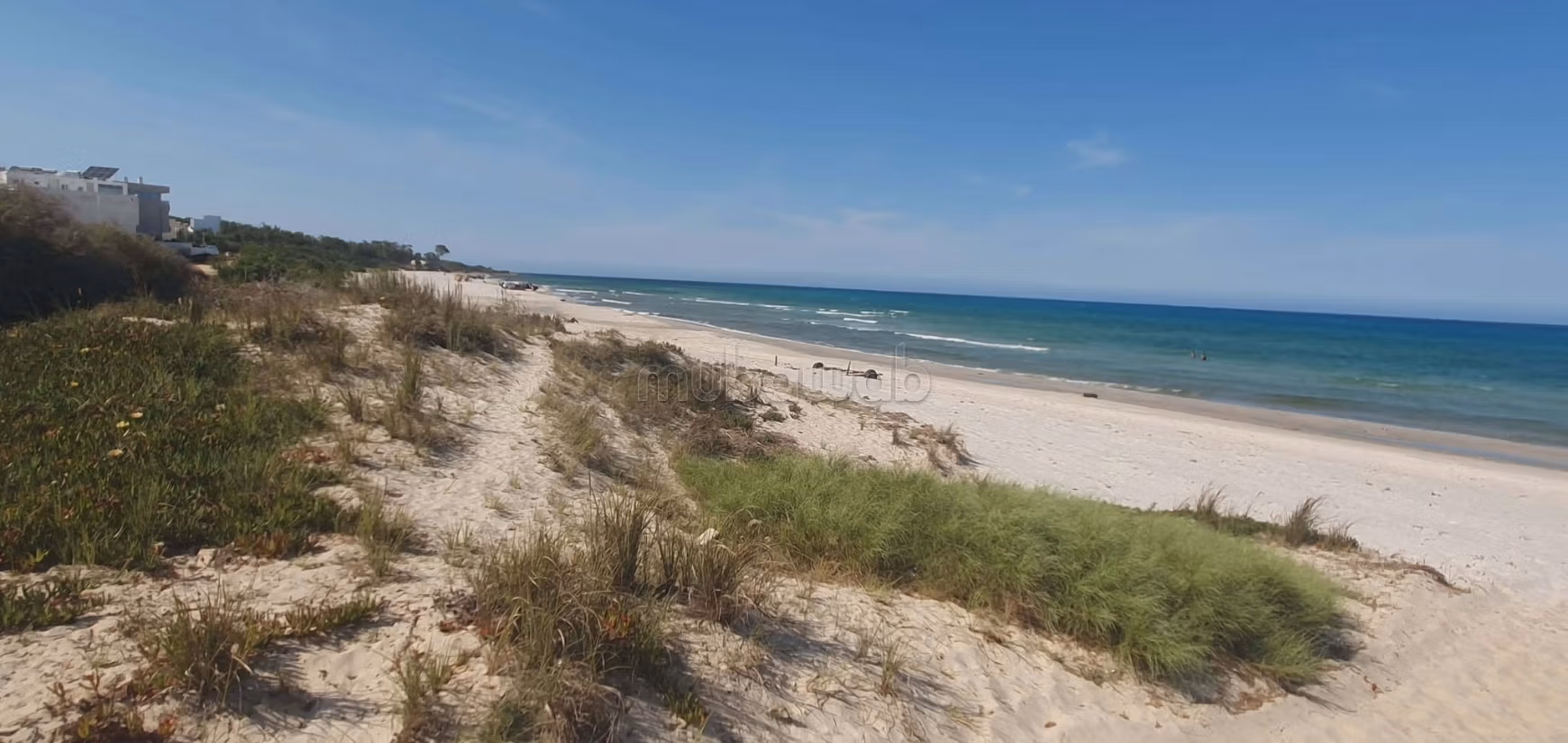 Land in 2nd position on the beach Ezzahra Kelibia