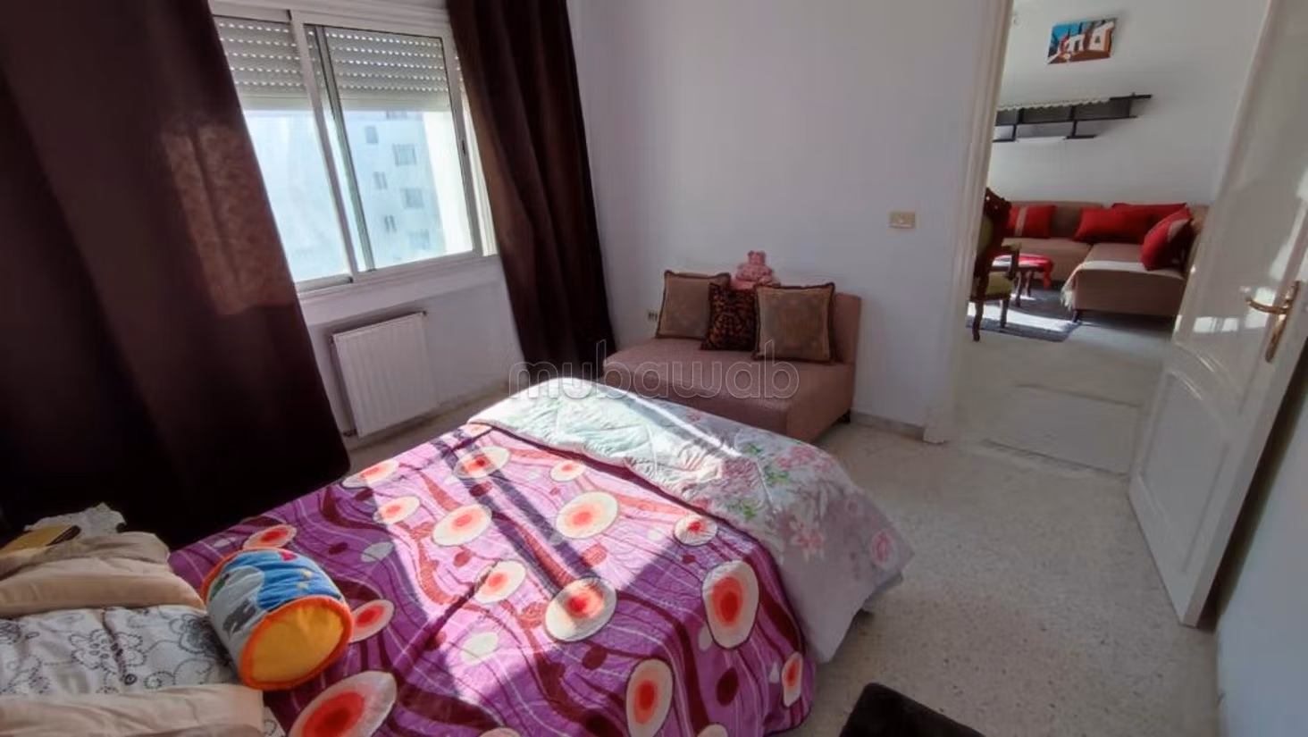 For rent a furnished S1 apartment in Cité El Wahat