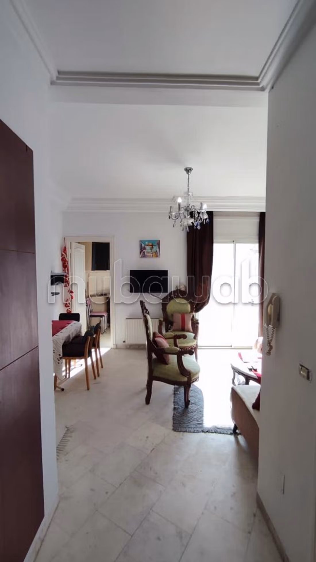 For rent a furnished S1 apartment in Cité El Wahat