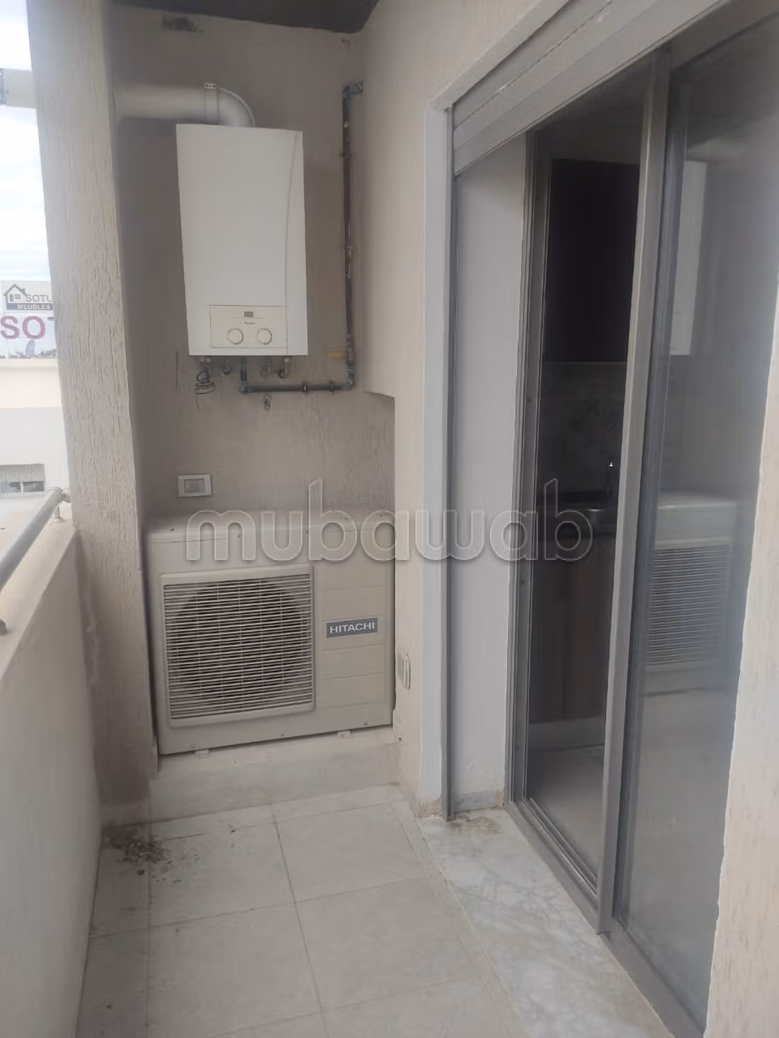 Appartamento in vendita a El Aouina. 2 camere da letto. Riscaldamento centrale e porta blindata