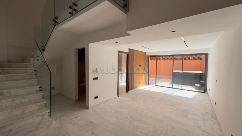Ubicación de apartamento dúplex Gueliz Victor Hugo vacío piscina colectiva