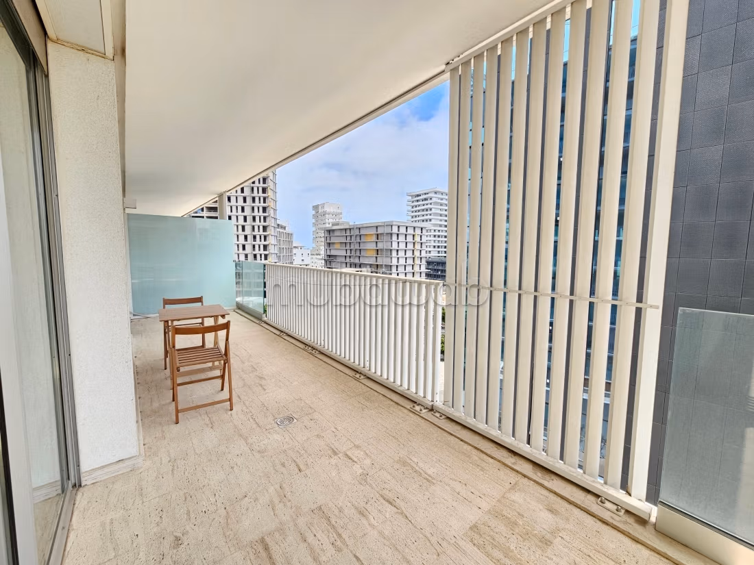 Spacious studio with large terrace