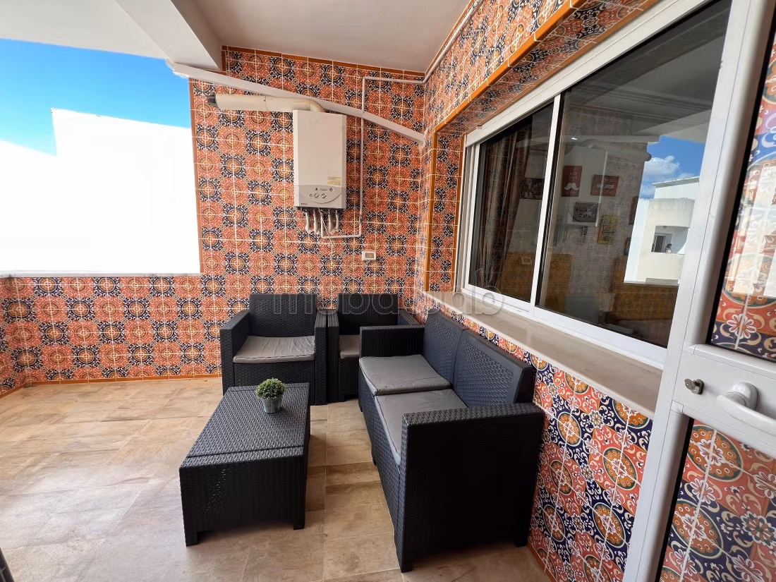 In affitto appartamento S2 arredato nei Giardini d'el Menzah 2