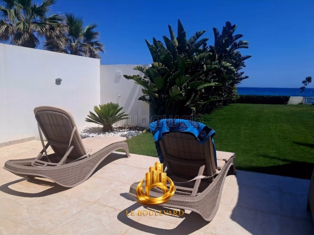 Villa S3 Avec Jardin Pied Dans L'eau à Maamoura