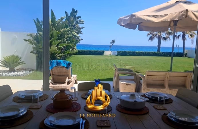 Villa S3 Avec Jardin Pied Dans L'eau à Maamoura