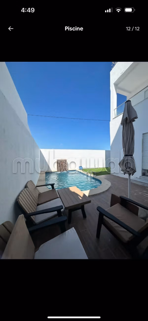 A louer Villa S4 avec piscine et jardain
