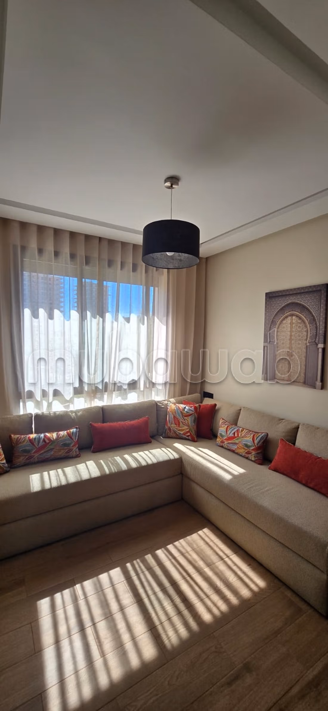 Affitto di un appartamento a Casablanca Finance City. 2 camere confortevoli. Ben arredato