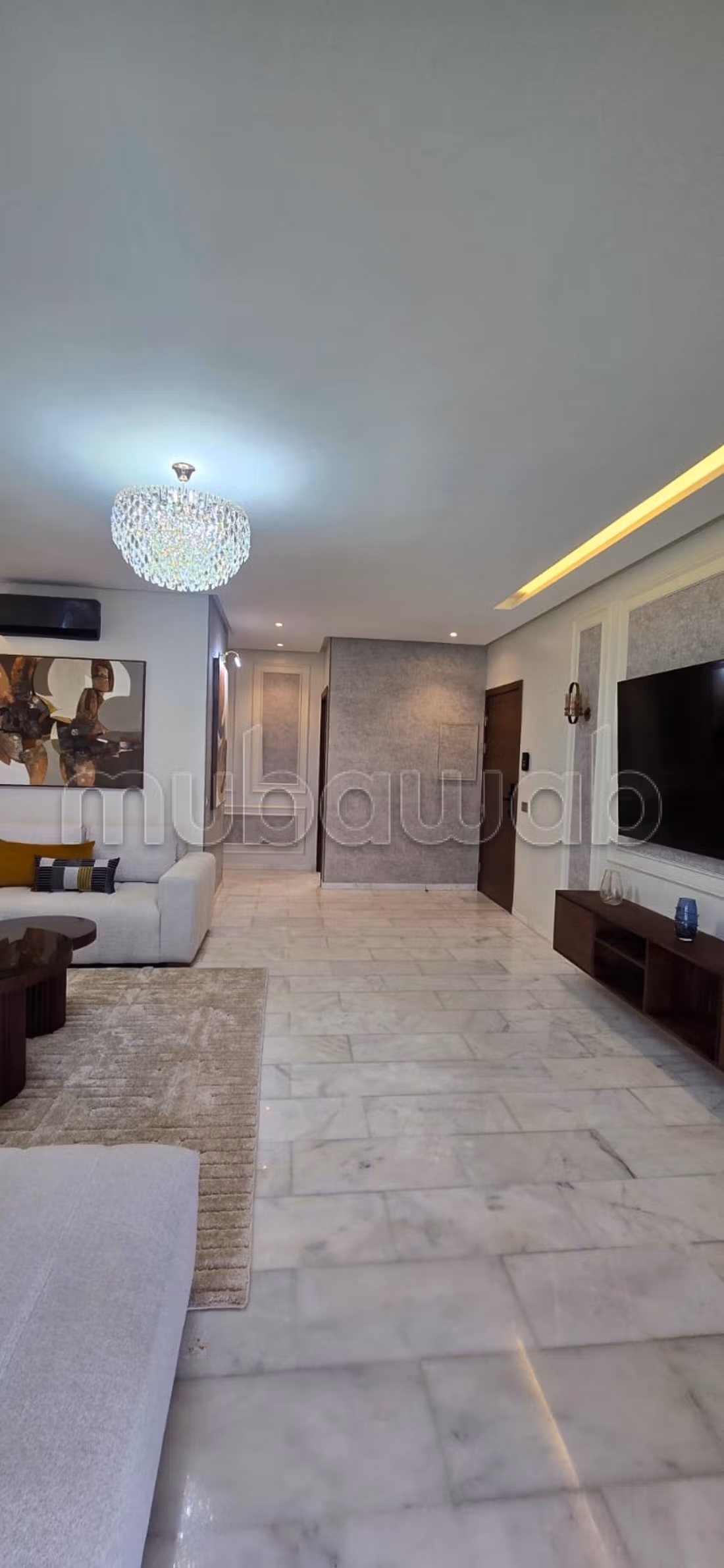 Affitto di un appartamento a Casablanca Finance City. 2 camere confortevoli. Ben arredato
