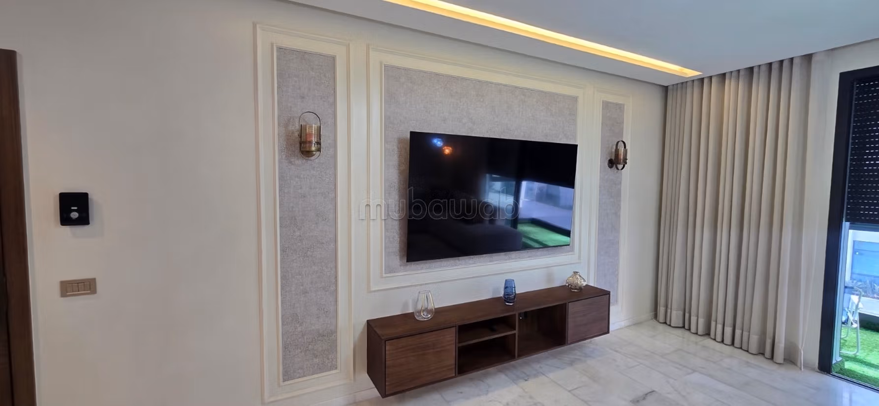 Affitto di un appartamento a Casablanca Finance City. 2 camere confortevoli. Ben arredato