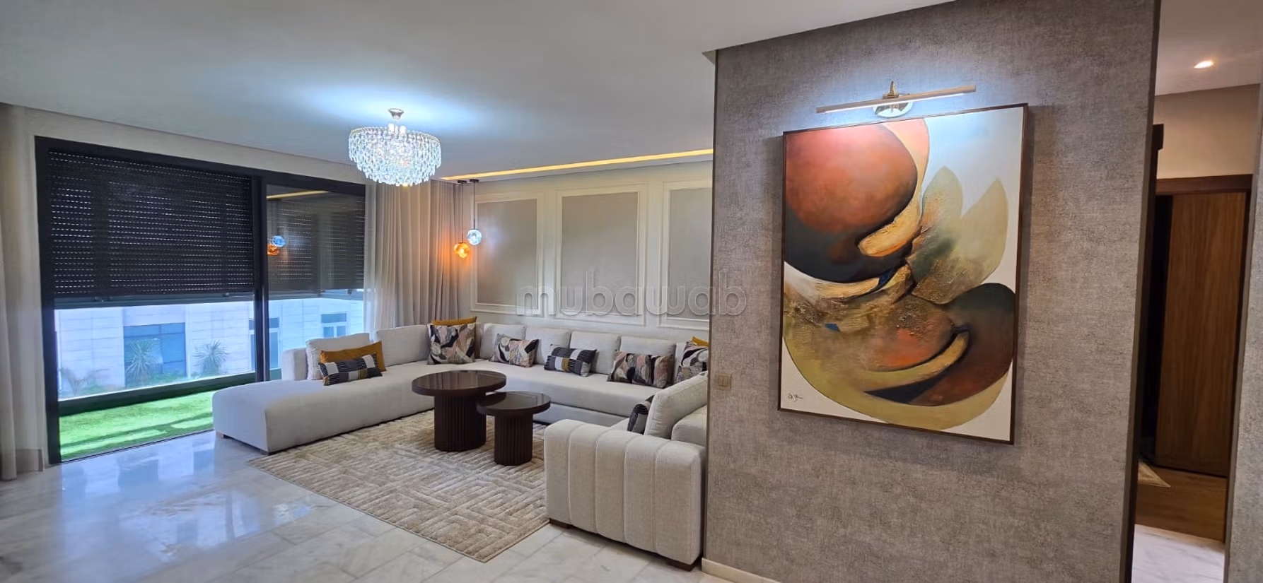 Affitto di un appartamento a Casablanca Finance City. 2 camere confortevoli. Ben arredato