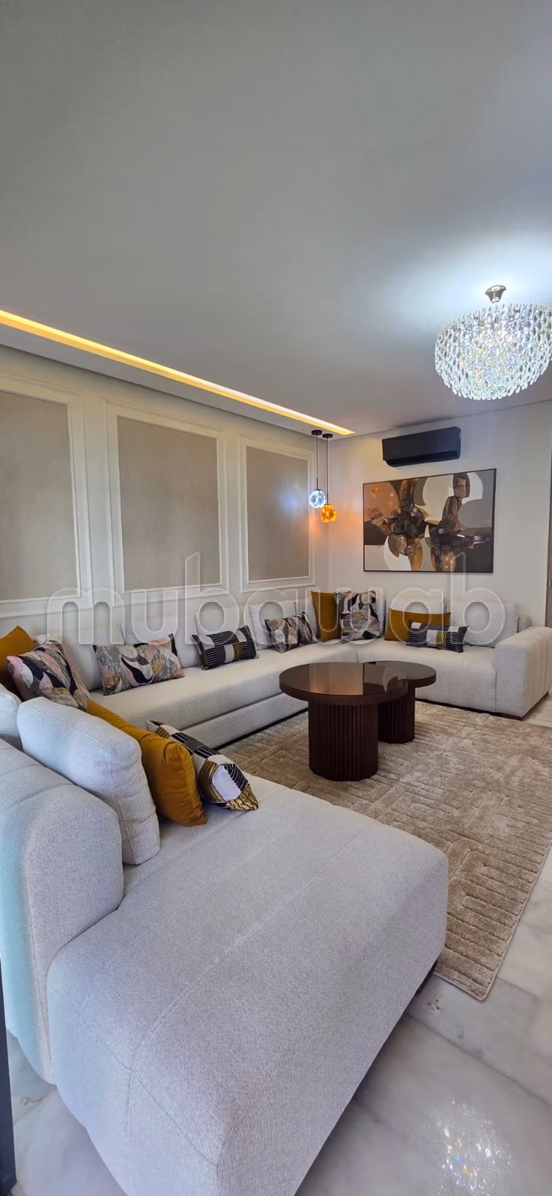 Affitto di un appartamento a Casablanca Finance City. 2 camere confortevoli. Ben arredato