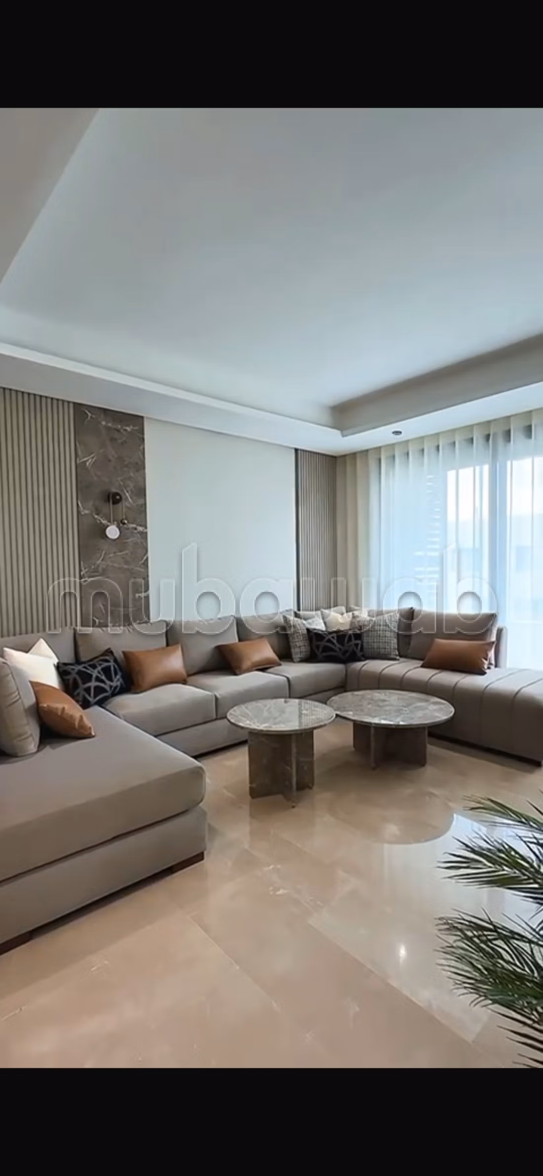 Très bel appartement en location à Casablanca Finance City. 
2 chambres agréables. 
Meublé