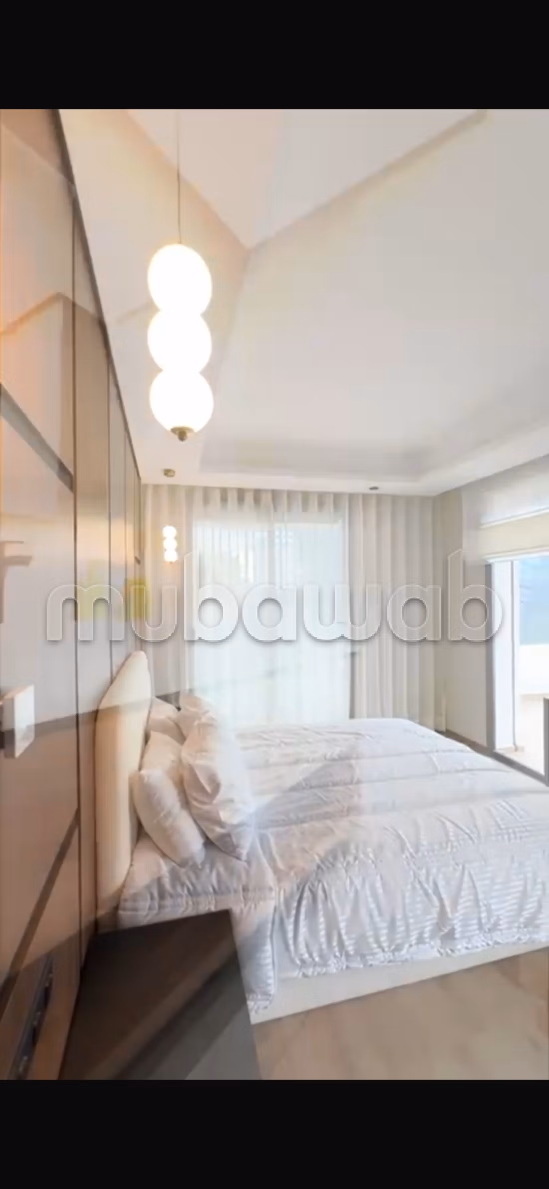 Très bel appartement en location à Casablanca Finance City. 
2 chambres agréables. 
Meublé — 6