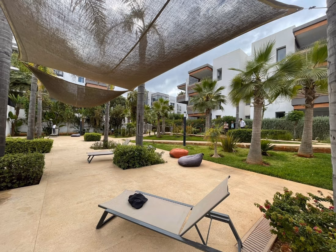 Luxurious garden apartment for rent in Darbouaza