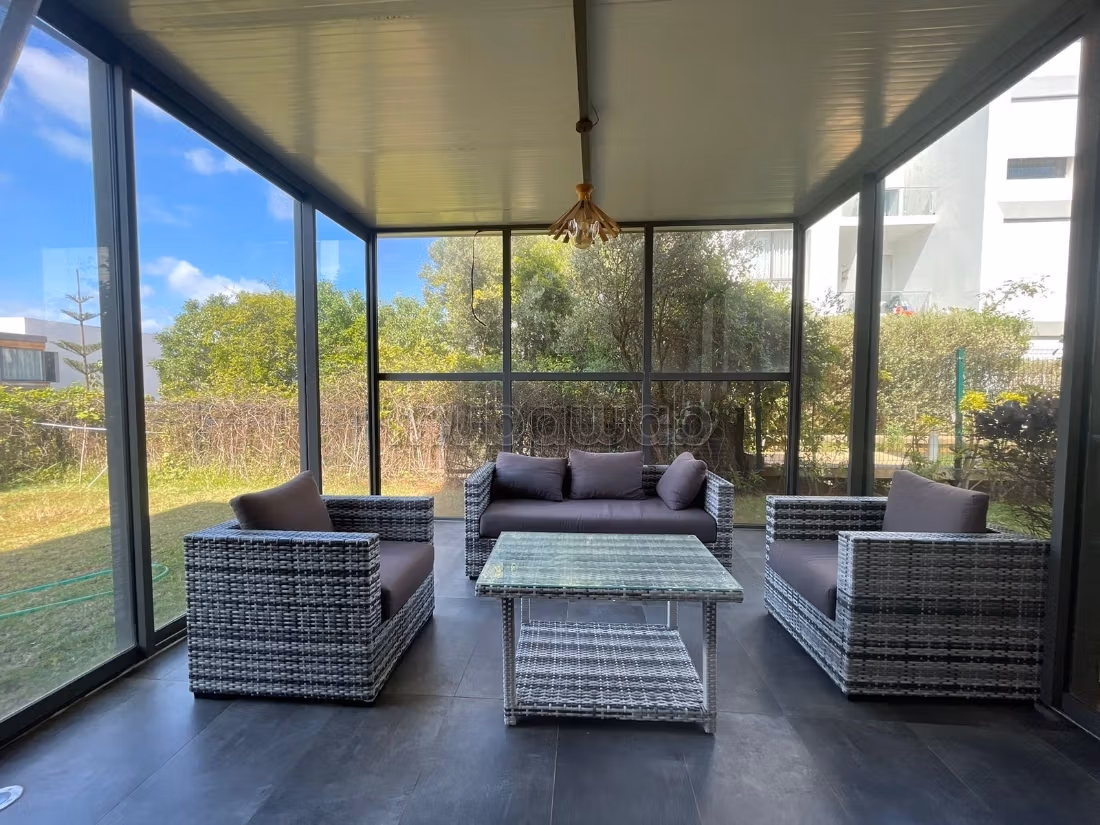 Luxurious garden apartment for rent in Darbouaza