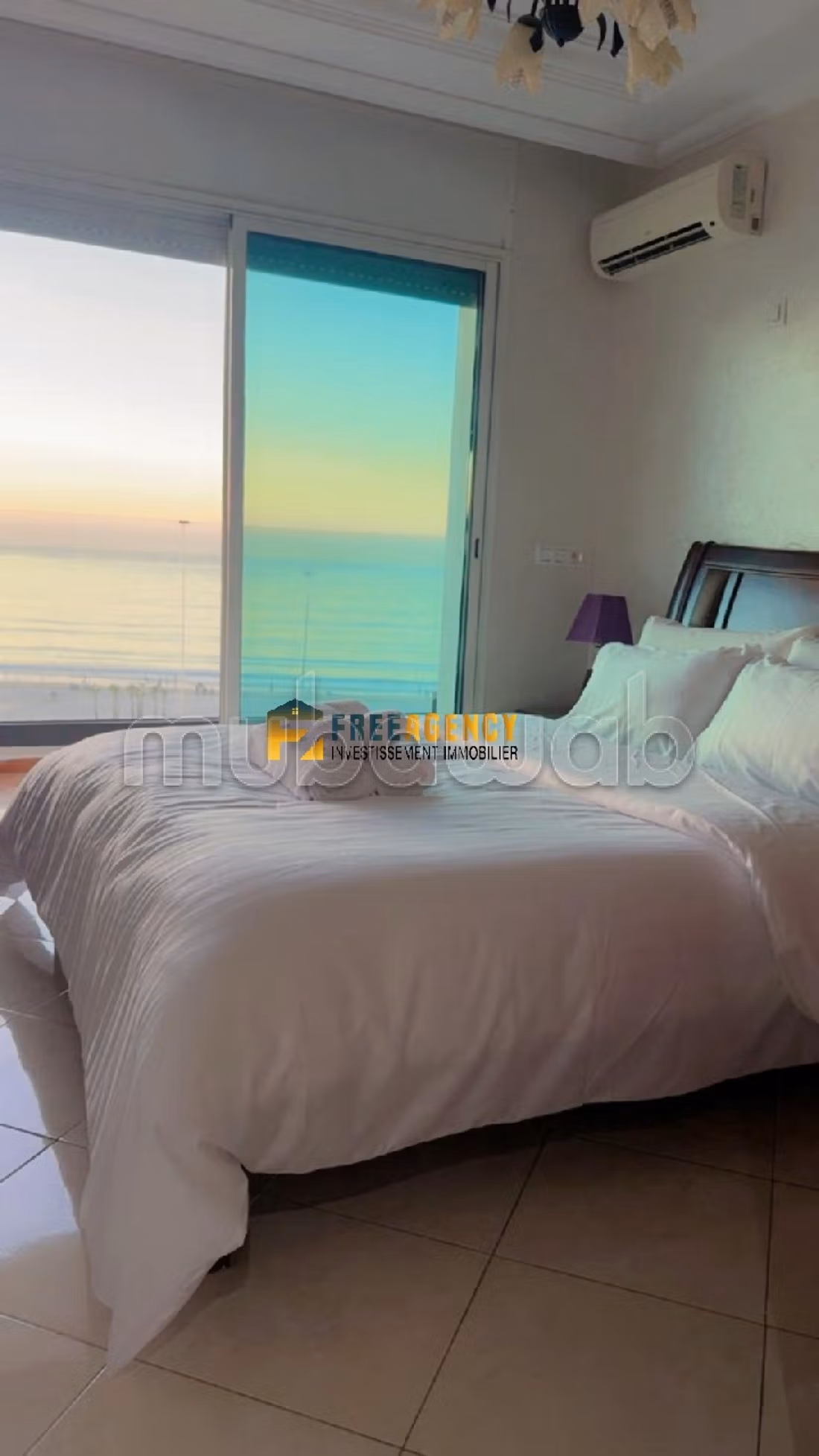 Daily Location with Sea & City View