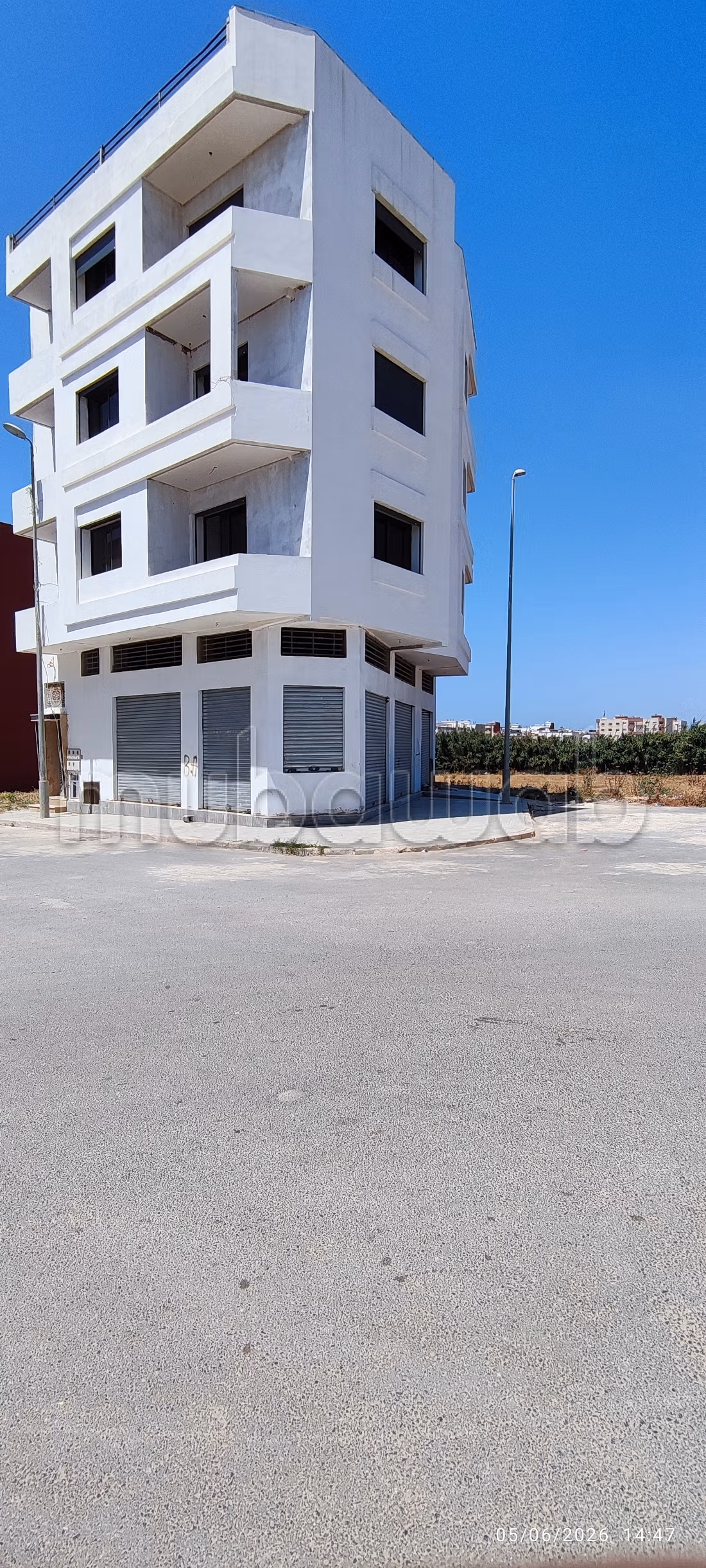 Edificio en curso de finalización