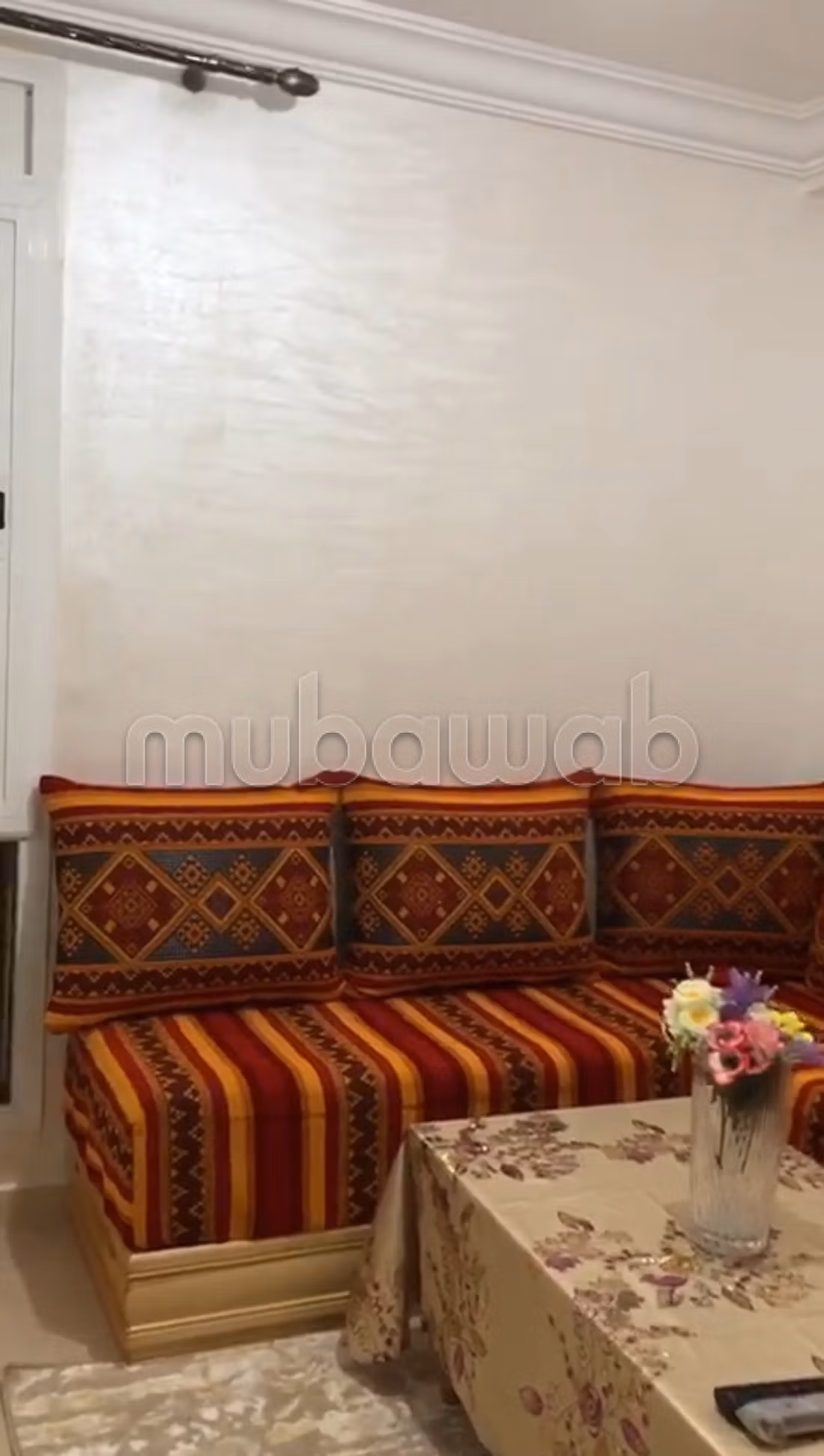 Apartment for sale in Skhirat. 3 nice bedrooms. Traditional living room