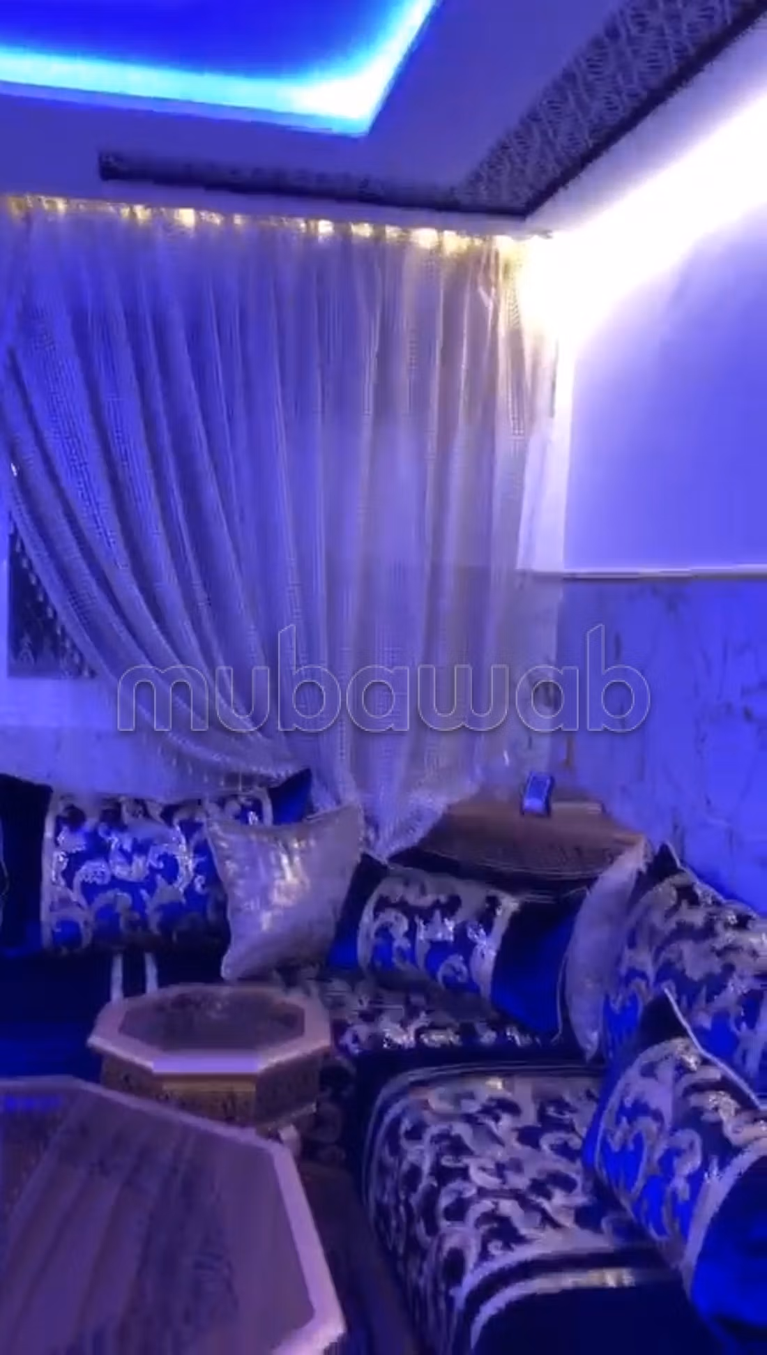 Apartment for sale in Skhirat. 3 nice bedrooms. Traditional living room