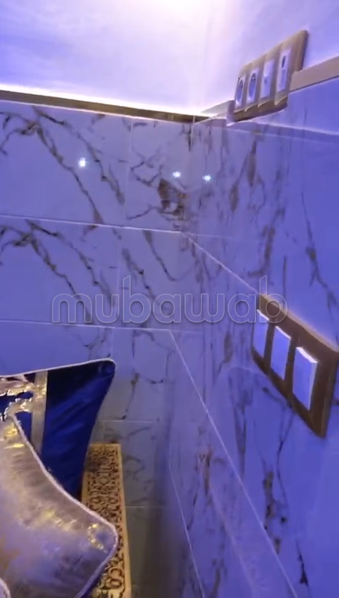 Apartment for sale in Skhirat. 3 nice bedrooms. Traditional living room