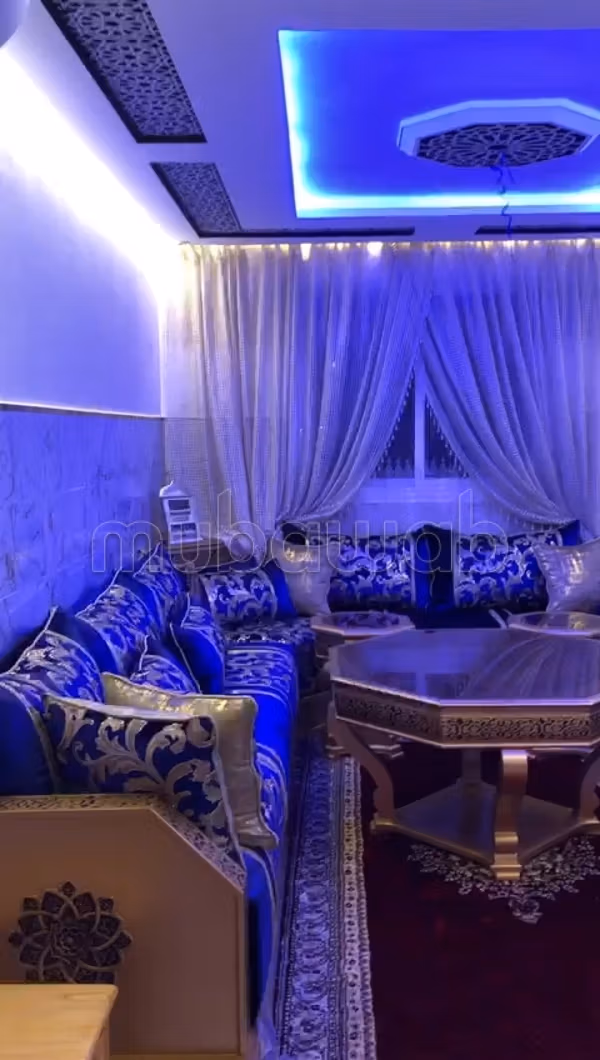 Apartment for sale in Skhirat. 3 nice bedrooms. Traditional living room