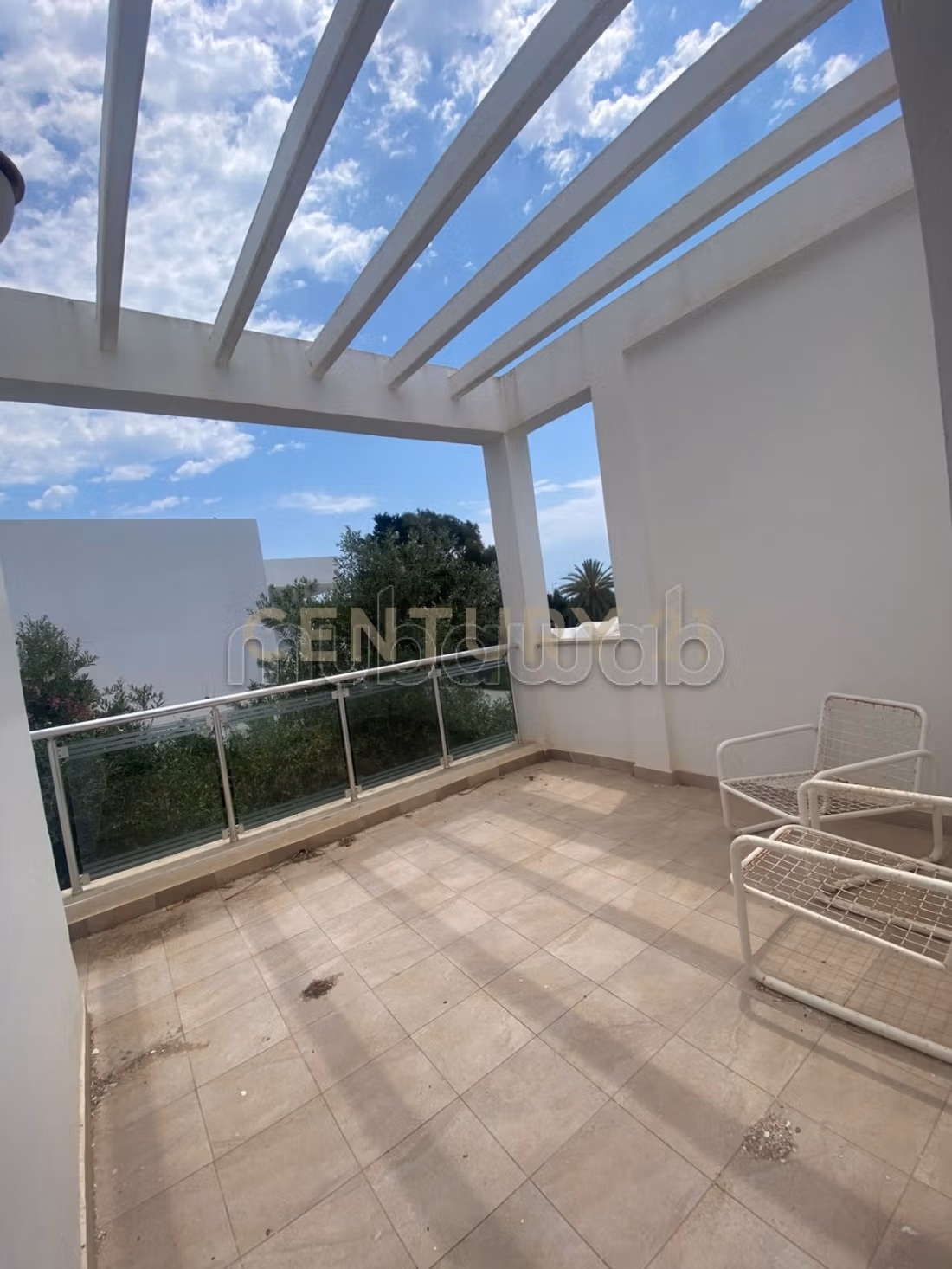 In affitto piano di villa S2 arredato Mimosas Nabeul