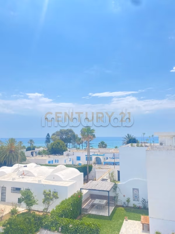 À louer étage de villa S2 meublé Mimosas Nabeul