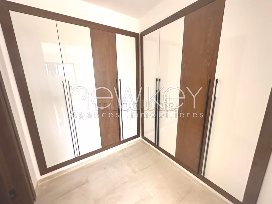 Duplex S3 con giardino in affitto ai Giardini di Cartagine