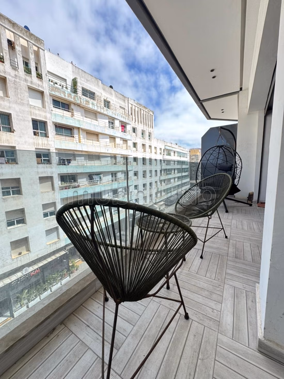 Bel appartamento in affitto a Ain Diab Extension. Superficie di 60 m². Ben arredato