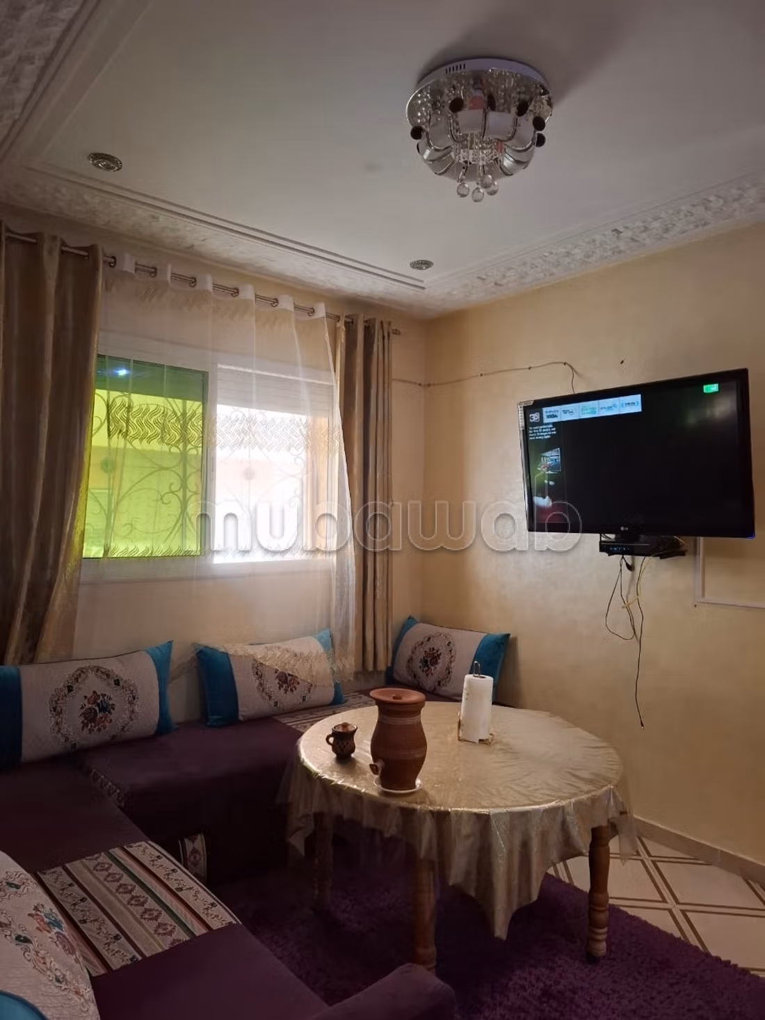 Location d'un appartement à Marjane.
Superficie 80 m² — 5