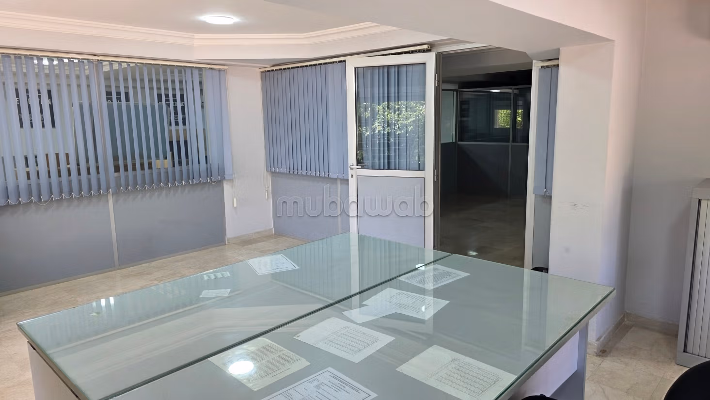Office for rent Hamria Center in Meknes Ground floor 120 meters and first floor 90 m