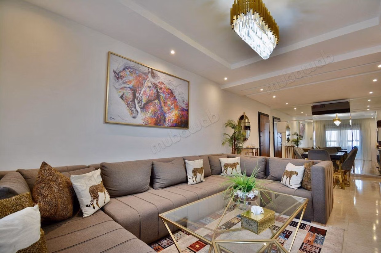Appartement meublé 2 chambres avec terrasse à Agdal