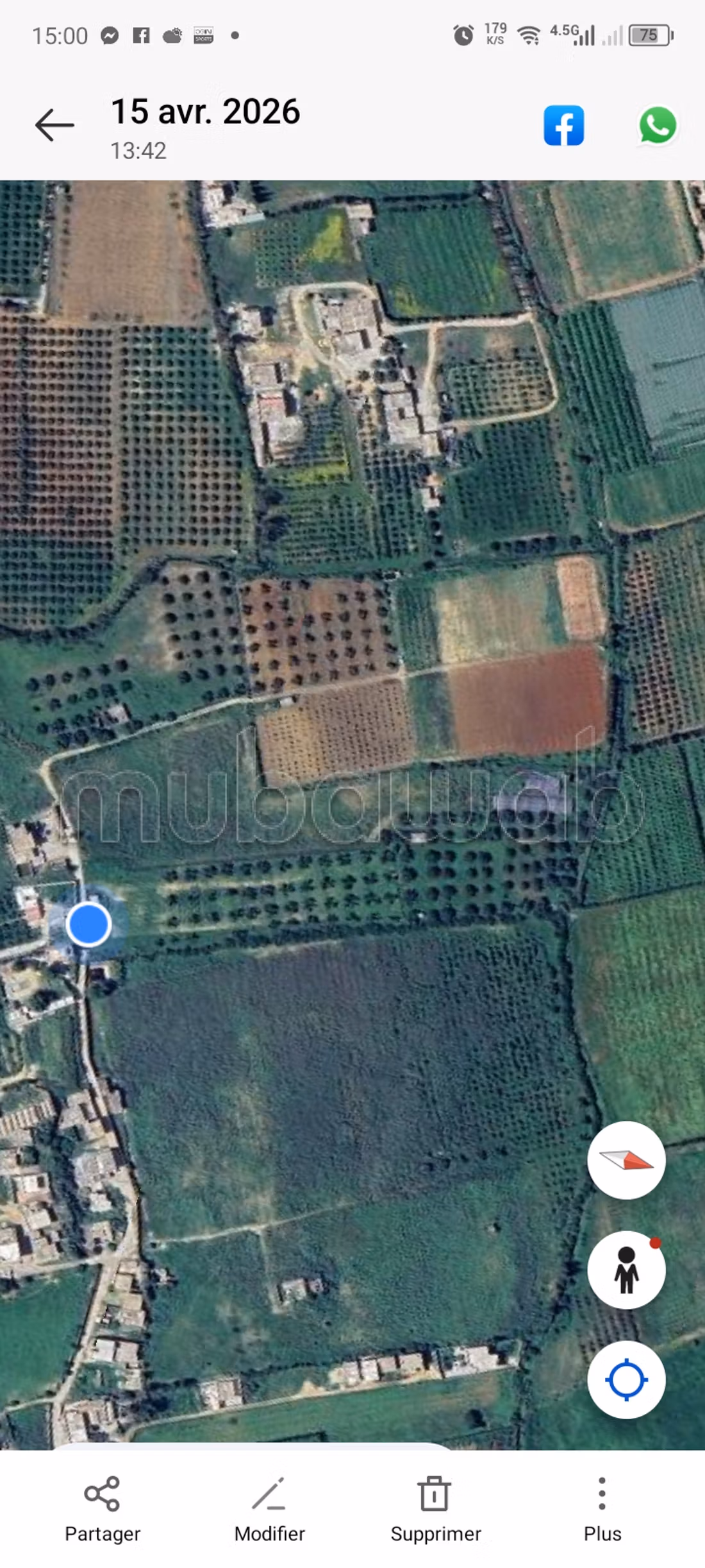 Jolie ferme à vendre à El Ksibi.
Surface de 6142 m²