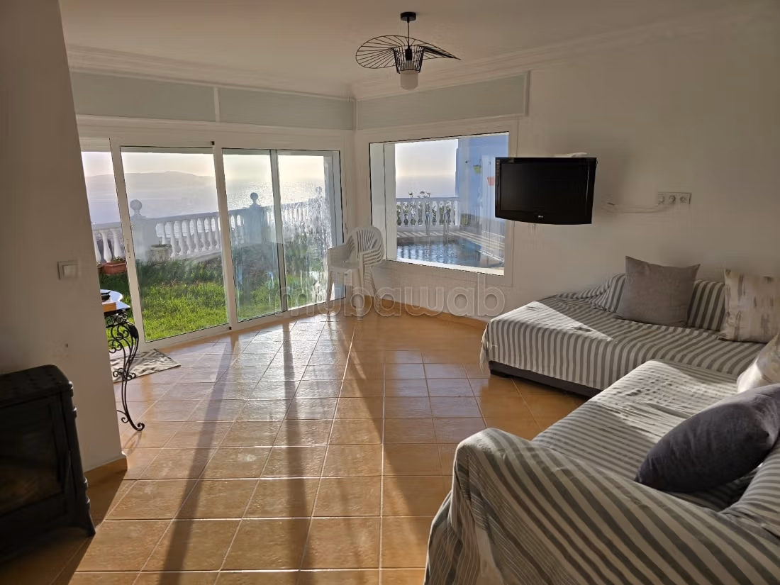 Villa with sea view pool in M'nar Tangier