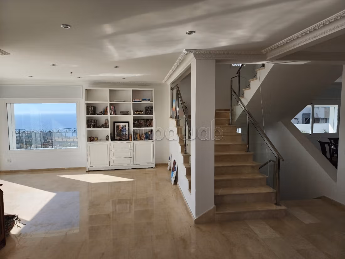 Villa with sea view pool in M'nar Tangier