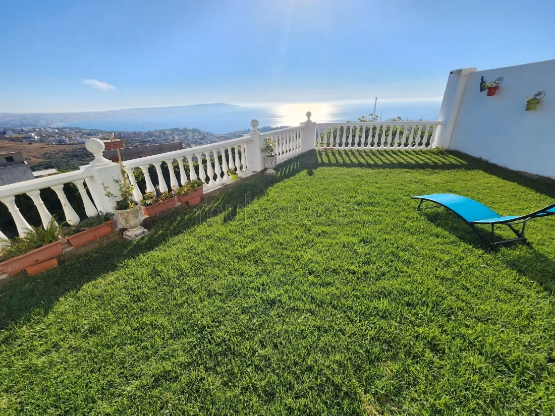 Villa with sea view pool in M'nar Tangier