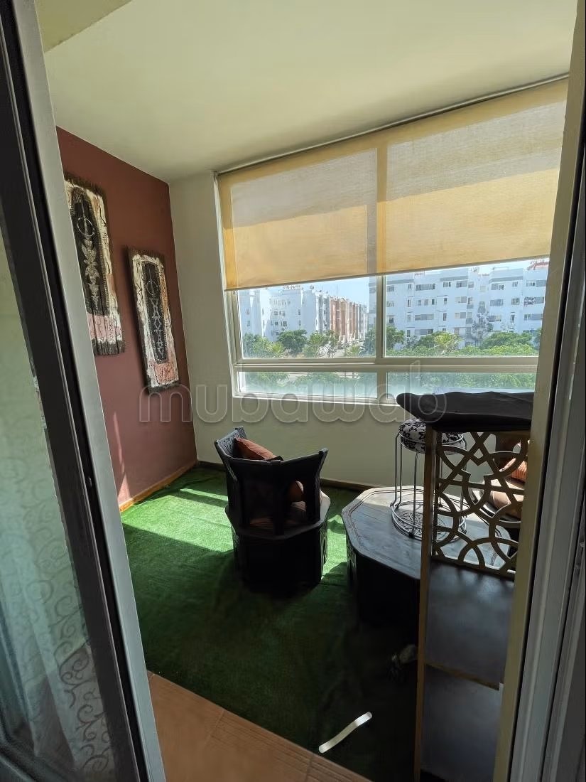 Mooie appartement te koop in Tamesna. 2 slaapkamers. Gemeubileerd
